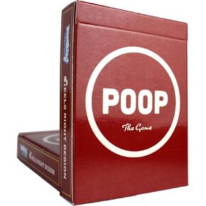 Breaking Games Poop The Game - Hilarious and Family-Friendly Card Game for Kids Ages 6 and Up - Perfect for Game Night and Parties - 2-5 Players