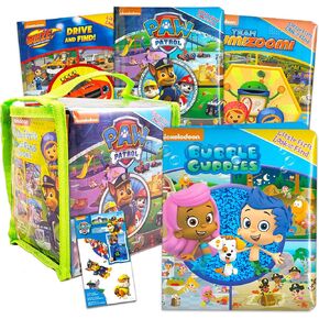 مجموعة كتب أحجية Bubble Guppies - حزمة مع كتب Bubble Guppies Look and Find التي تتميز بـ Blaze وThe Monster Machines وPaw Patrol وTeam Umizoomi مع ملصقات in Kuwait