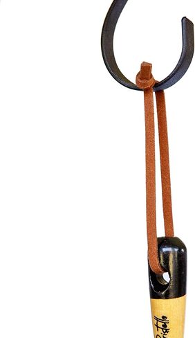 Bristello Chalk & Wax Paint Brush Set. 1x Flat Furniture Paint Brush and 1x Round Chalk Brushes for Furniture. 1" Small Paint Brush Duo – Stencil Brush, Milk Paint and Wax Paintbrush in Kuwait