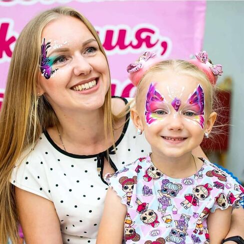 58PCS Face Paint Stencils, Face Painting Stencils Face Painting Stencils for Kids Face Paint Stencils Reusable Face Paint Stencils for Kids Stencils for Face Painting Face Stencils Face Paint Stencil in Kuwait