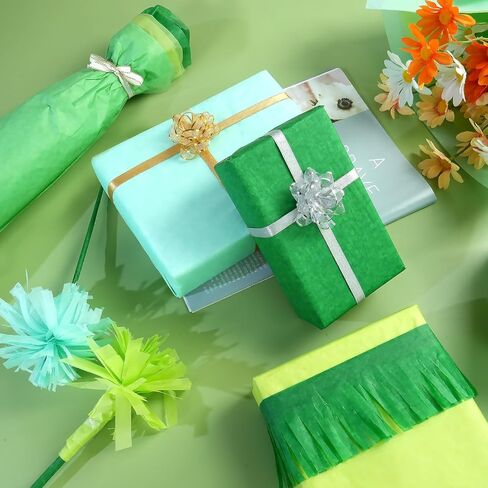 MAMUNU 100 Sheets Black and Gold Tissue Paper Bulk, Metallic Gift Wrapping Tissue Paper for Gift Bags Wrapping and Packaging, Black Gold Gift Wrap for Birthday Graduation Christmas, 14X20Inch in Kuwait