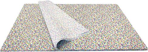 ألوان قوس قزح - قصاصات ورق - 12 ورقة، 20 بوصة × 29 بوصة - مناديل ورقية مطبوعة إيطالية لسلة هدايا ديكوباج وحقيبة هدايا وحرف الحفلات (حلويات) in Kuwait