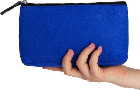 Mr. Pen- Pencil Case, Pencil Pouch, 3 Pc, Black Felt, Small Pencil Case, Pencil pouch Small, Pen Case, Pen Bag, Office Supplies, Canvas Pencil Case, Pencil Bags, Pen Pouch, Pencil Pouches with Zipper in Kuwait
