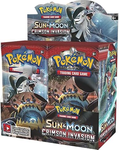 Pokemon TCG: Sun & Moon Crimson Invasion Sealed Booster Box in Saudi Arabia