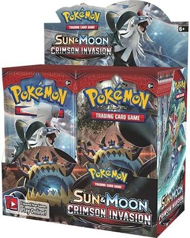 Pokemon TCG: Sun & Moon Crimson Invasion Sealed Booster Box in Saudi Arabia