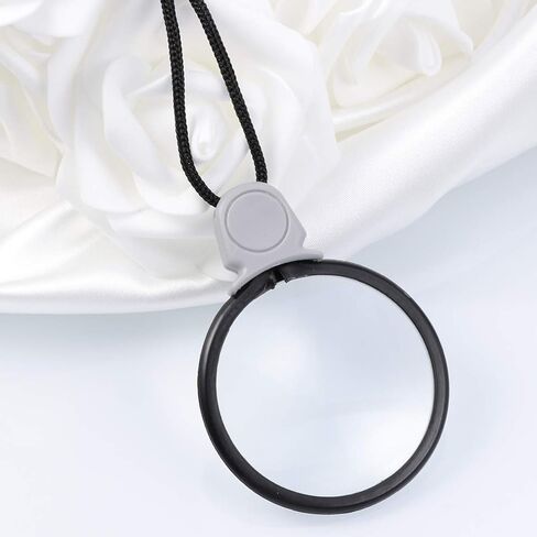 قلادة مكبرة من اليبيس، عدسة مكبرة معلقة احادية العدسة لقراءة الكتب والصحف والخرائط in Kuwait