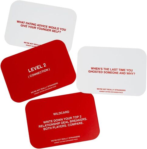 نحن لسنا غرباء حقًا، لعبة بطاقات توسيع المواعدة الصادقة، 50 بطاقة وبطاقات برية - ألعاب ممتعة لحفلات التاريخ للبالغين، وحفلات ليلية لألعاب الكبار لتعزيز العلاقات، للأعمار من 18 عامًا فما فوق من 2 إلى 6 لاعبين in Kuwait