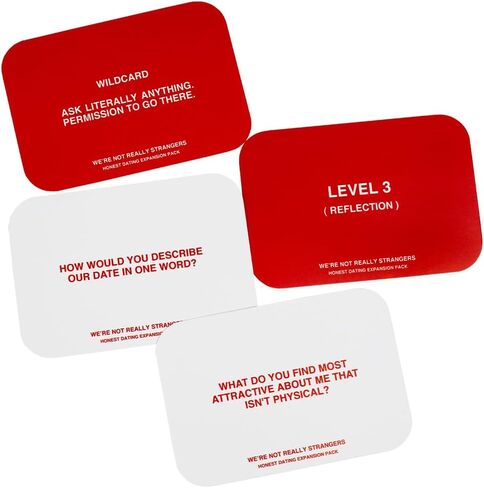 نحن لسنا غرباء حقًا، لعبة بطاقات توسيع المواعدة الصادقة، 50 بطاقة وبطاقات برية - ألعاب ممتعة لحفلات التاريخ للبالغين، وحفلات ليلية لألعاب الكبار لتعزيز العلاقات، للأعمار من 18 عامًا فما فوق من 2 إلى 6 لاعبين in Kuwait