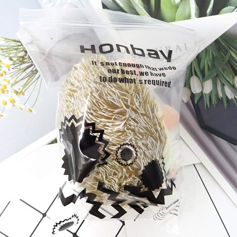 حامل دبابيس من القماش على شكل قنفذ فروي من Honbay للخياطة أو الحرف اليدوية (بني) in Saudi Arabia