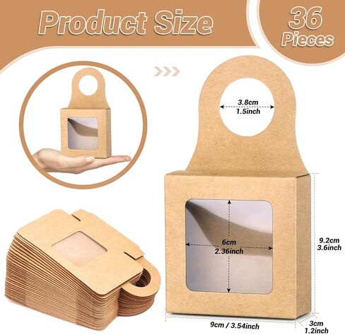 36 قطعة من صناديق هدايا زجاجات النبيذ من ورق الكرافت in Kuwait