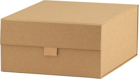 صندوق هدايا بني كرافت مقاس 8x8x4 بوصة 20 عبوة، رائع لجميع المناسبات، صناديق للهدايا، صندوق كب كيك، صندوق الكيك، صندوق الحرف اليدوية in Kuwait
