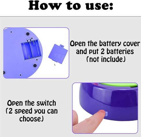 IAMGlobal Pottery Wheel, DIY Pottery Studio with Apron, Craft Activity with Stickers, Artist Studio, Ceramic Machine with Air-Dry Clay, Educational Toy for Kids Beginners (Purple) in Kuwait