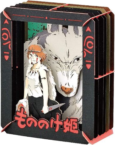 STUDIO GHIBLI via Bluefin Ensky Princess Mononoke Paper Theater (PT-141) - Official Merchandise in Saudi Arabia
