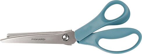 Fiskars Premier 8in Fashion Pinking Shears, Color Received May Vary in Saudi Arabia