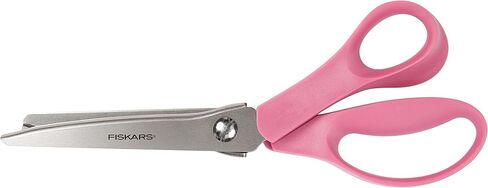 Fiskars Premier 8in Fashion Pinking Shears, Color Received May Vary in Saudi Arabia