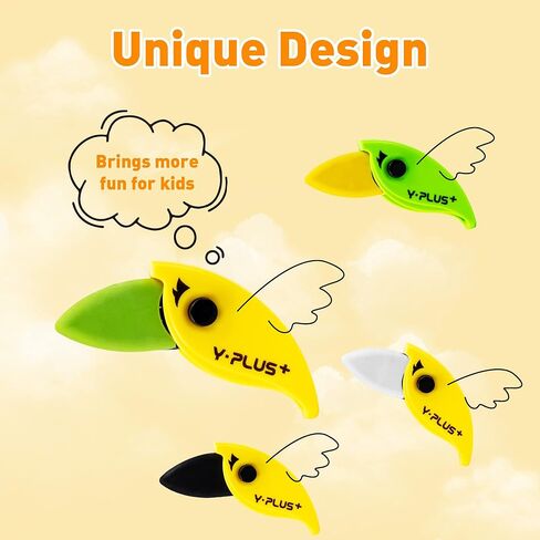 محايات قلم رصاص للأطفال - ممحاة مطاطية لرسم الحيوانات اللطيفة من YPLUS، قرطاسية صغيرة ممتعة لإطلاق الضغط للاسترخاء للطلاب، مستلزمات مدرسية مضادة للقلق in Kuwait