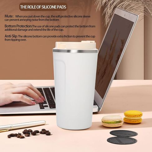 Rubber Bottoms for Sublimation Tumblers, 10PCS Protective Anti-Slip Coasters Tumbler Bumpers Silicone Bottom, Rubber Bottom for Wine Tumblers, Water Bottle, Skinny Tumblers, Jars 12oz/15oz/20oz/30oz in Saudi Arabia