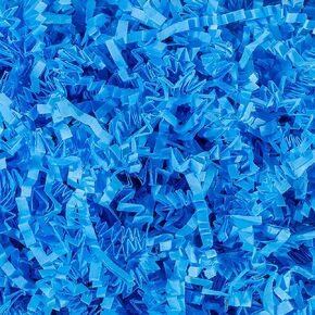 MagicWater Supply - 1 LB - Light Blue - Crinkle Cut Paper Shred Filler great for Gift Wrapping, Basket Filling, Birthdays, Weddings, Anniversaries, Valentines Day, and other occasions
