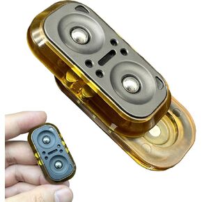 PC شفاف البومة فيدجيت المنزلق تدوير المتزلج اللمسي EDC الكبار ألعاب فيدجيت أدهد أدهد القلق الإجهاد الإغاثة لعب مكتب مكتب اللعب أفضل الهدايا للرجال (كمبيوتر أحمر) in Kuwait