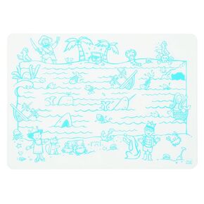 modern-twist 10 x 14 Reusable Coloring Doodle Mat, Alphabet Animals, Pack of 1