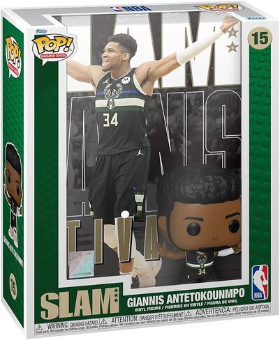 Funko Pop! NBA Cover: SLAM - Giannis Antetokounmpo in Saudi Arabia