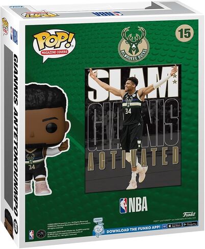 Funko Pop! NBA Cover: SLAM - Giannis Antetokounmpo in Saudi Arabia