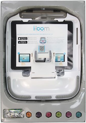 SpiceBox: i-Loom Bracelet Maker, The Ultimate Art and Craft Kit for Creating Beautiful Friendship Bracelets, 12 Different Patterns Included, for Ages 8 and up in Kuwait