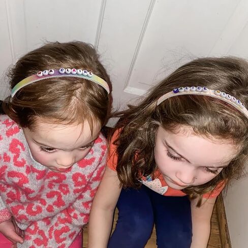 424 قطعة من عصابات الرأس DIY للفتيات من سن 5 إلى 12 عامًا من EMUFOOK - اصنعي إكسسوارات الشعر الأنيقة الخاصة بك - الفنون والحرف اليدوية للأطفال من سن 5 6 7 8 9 هدايا عيد ميلاد للفتيات من عمر 8 إلى 12 عامًا in Kuwait