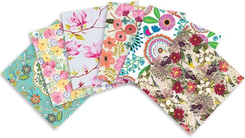 Jillson Roberts 24 Sheet-Count Premium Printed Tissue Paper Available in 8 Different Floral Designs, Birdies in Kuwait