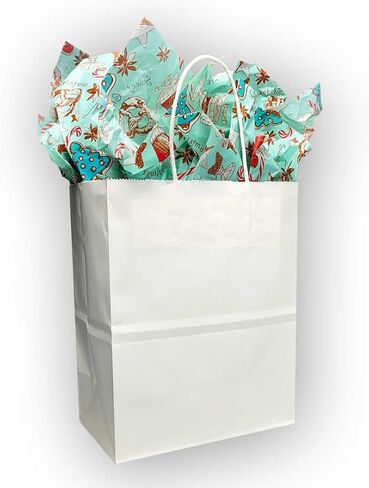 مناديل ورقية كلاسيكية كرافت (رسومات الرنة لعيد الميلاد - صودا شوب - 2 عبوة، إجمالي 204 ورقة in Kuwait