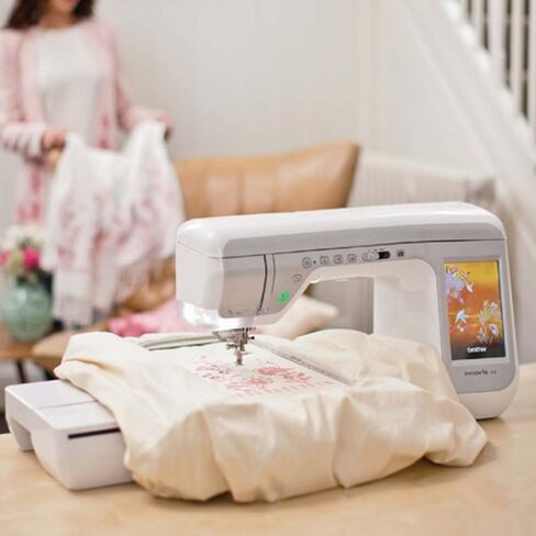 FQTANJU 3 pcs Embroidery Hoops Sewing Embroidery Machine Hoop Set for Brother Embroidery Machine SE270D, SE-350, SE-400, HE-120, HE-240, 500D, 900D, 950D, LB6800PRW etc (3 in 1set) in Saudi Arabia