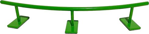 Fingerboard Rail C Curved Metal Solid Steel Round Rails Ramp and Skate Parks (R4C) (Black) in Kuwait