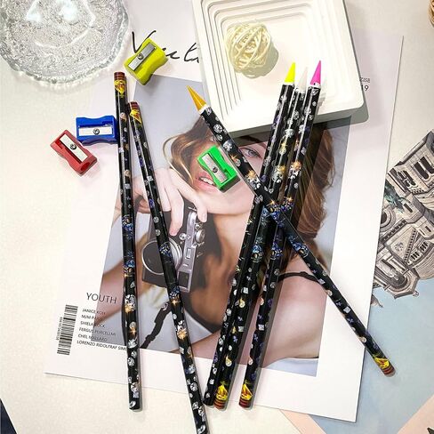 14PCS Diamond Painting Pencils, BOJUEGZI Rhinestone Picker Pencil Wax Pencils for Diamond Painting Nail Art Rhinestone Dotting Gem Picker Pencil Tool Self Adhesive Point with Pencil Sharpener, 4Colors in Saudi Arabia