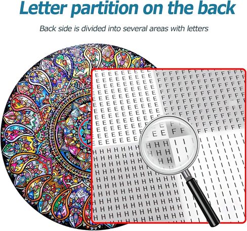 Bgraamiens Puzzle-Aztec Totem-1000 Pieces Round Puzzle Color Challenge Jigsaw Puzzles for Adults and Kids(Aztec Totem) in Kuwait