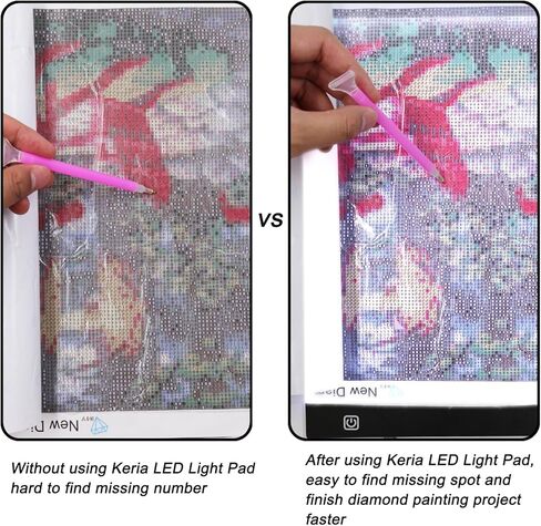 لوحة اضاءة LED بتصميم ماسي مع لوحة اضاءة LED ساطعة مع علبة لوحة اضاءة ساطعة مع لوحة ارقام لوحة ماسية 5 دي مع حافظة لوحة اضاءة كيريا in Kuwait