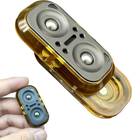 PC شفاف البومة فيدجيت المنزلق تدوير المتزلج اللمسي EDC الكبار ألعاب فيدجيت أدهد أدهد القلق الإجهاد الإغاثة لعب مكتب مكتب اللعب أفضل الهدايا للرجال (كمبيوتر أحمر) in Kuwait