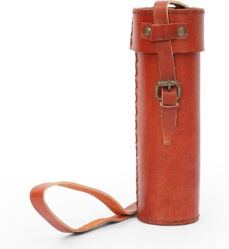 AL QAYIM Vintage Brass Telescope for Marine Watching and Trekking - Spyglass Royal Navy Replica with Leather Case in Kuwait