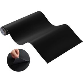 رقعة إصلاح جلدية، شريط إصلاح جلدي 17 * 55 بوصة رقعة إصلاح جلدية رقعة أريكة جلدية، أرائك، أثاث، مقاعد سيارة، كراسي مكتب (أسود) in Kuwait