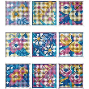 مجموعة مكعبات بناء الزهور الفنية من BDYDT؛ مجموعة ديكور حائط للبالغين الذين يحبون الهوايات الإبداعية (900 قطعة) ألعاب هدايا للأطفال والكبار in Kuwait