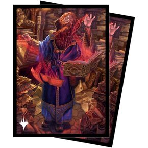 Ultra PRO - MTG Commander Masters 100ct Standard Size Card Sleeves - Zhulodok Artwork, Matte Finish with ChromaFusion Technology, Protect Magic: The Gathering Cards, Standard Size Cards