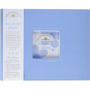 Doodlebug Design Bubble Blue Storybook for Scrapbooking Album, 8 by 8-Inch in Saudi Arabia