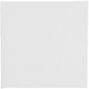 EXCEART Oil Painting Canvas 6Pcs Wood Painting Canvas Panels Square Cotton Stretched Canvas Frames Acrylic Pouring Watercolor Paint Artist Canvas Boards (White) in Kuwait