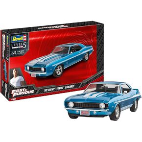 Revell 07694 Fast & Furious 1969 Chevy Camaro Yenko 1:25 Scale Unbuilt/Unpainted Plastic Model Kit in Kuwait