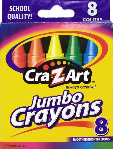Cra-Z-Art Jumbo Crayons, 8 Count in Saudi Arabia