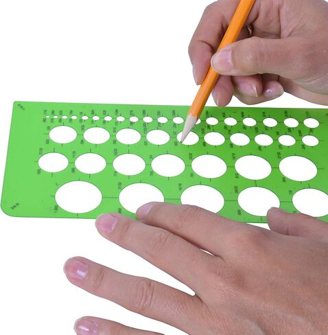 Westcott LetterCraft Large and Small Circles Template (T-831) in Kuwait