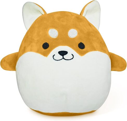 SKIUEMI 1Pcs Stuffed Animal Shiba Inu Plush Toy, 8 Inch Cute Plush Dog Soft Pillow, Great Gift for Boys Girls Birthdays,Christmas in Saudi Arabia