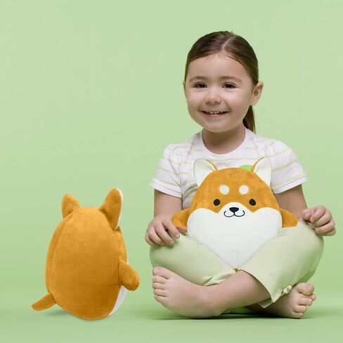 SKIUEMI 1Pcs Stuffed Animal Shiba Inu Plush Toy, 8 Inch Cute Plush Dog Soft Pillow, Great Gift for Boys Girls Birthdays,Christmas in Saudi Arabia