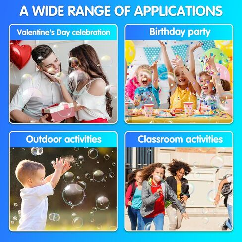 40 Pack Mini Heart Bubbles for Kids, Assorted Colors Bubble Wand Bulk for Valentine's Day Gift, Wedding Send-Off Supplies Photo Props Guest Favors Birthday Party Goodie Bag Stuffers Outdoor Toys in Kuwait