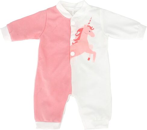 ملابس دمية AISITE مقاس 14 بوصة - بذلة أرنب وقبعة مكونة من 3 قطع للفتيات الصغيرات المولودات من جديد مقاس 14-16 بوصة (وردي) in Kuwait