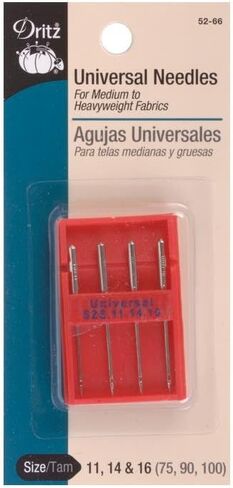 Dritz Ballpoint, Size 9, 4 Count, Nickel Machine Needles in Saudi Arabia